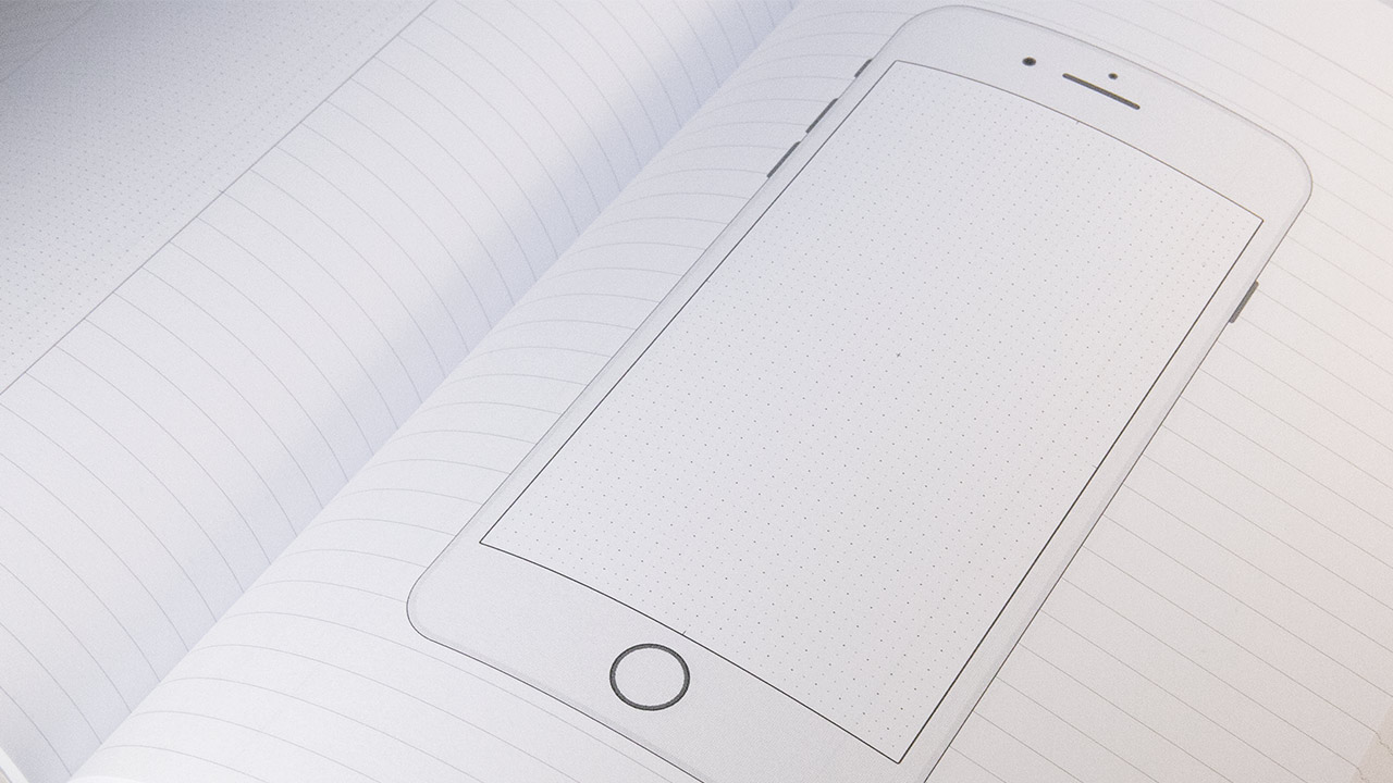 SUBCOSM 11 Scale UX Design Sketchbook iPhone 7 Plus